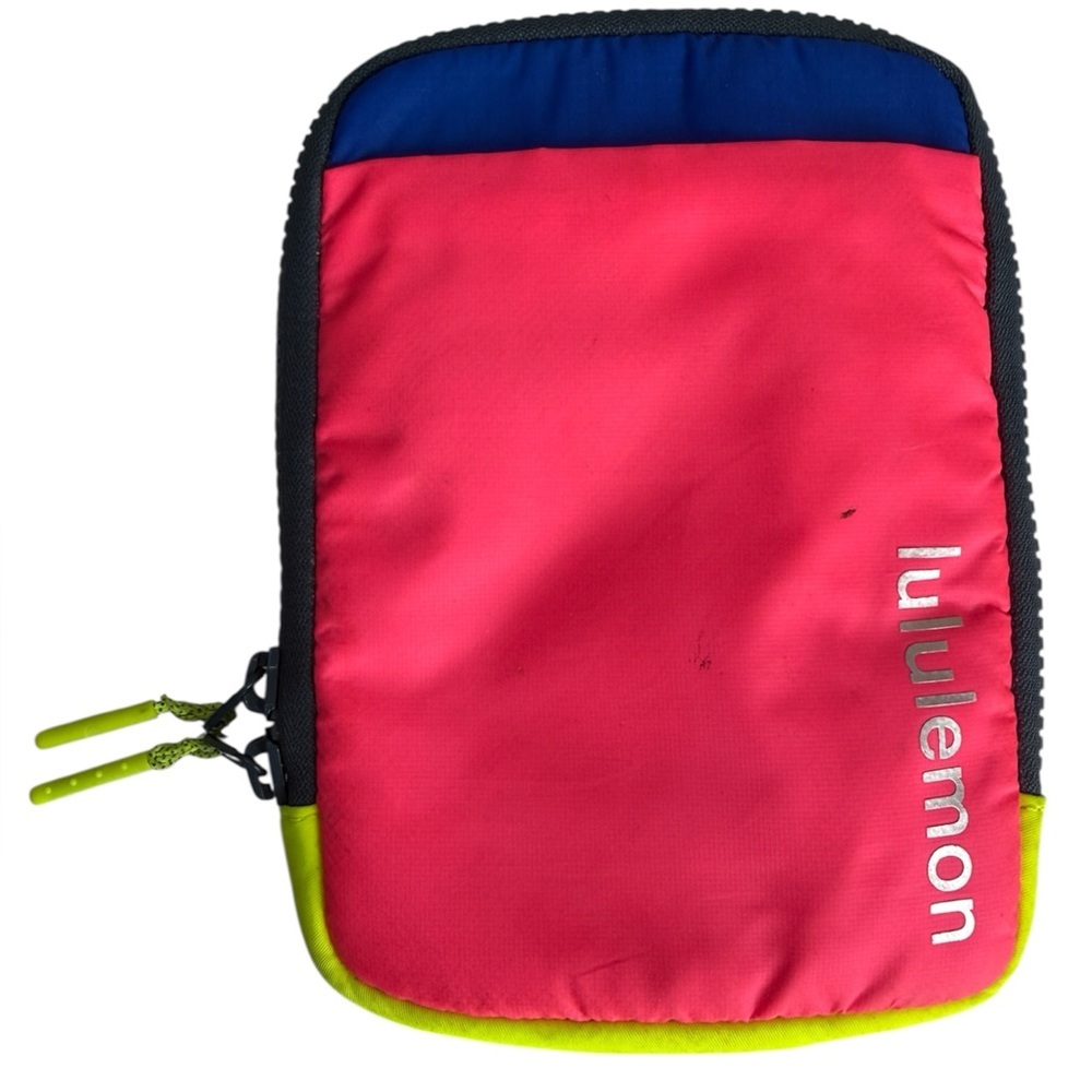 Lululemon Easy Access Crossbody Bag Pink Highlight Cerulean Blue Highlight Yello